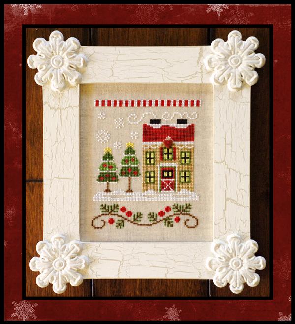 Christmas Tree Farm - Santa's Village #7 - Cross Stitch Chart: Stitch