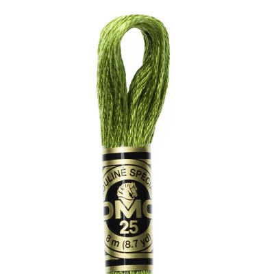 470 Light Avocado Green DMC 6-Strand Cotton Floss: Stitch-It Central