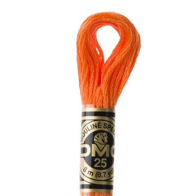 970 Light Pumpkin - DMC 6-Strand Cotton Floss: Stitch-It Central