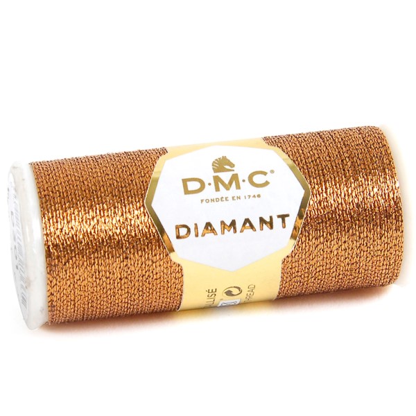DMC Diamant Metallic Thread Copper D301 DMC Diamant Metallic Thread Copper D301
