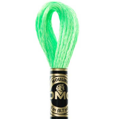 E990 Neon Green - DMC Light Effects: Stitch-It Central