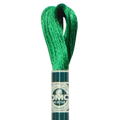 DMC Shiny Radiant Satin Floss - Tropical Leaves Color 8.7 Yard Skein