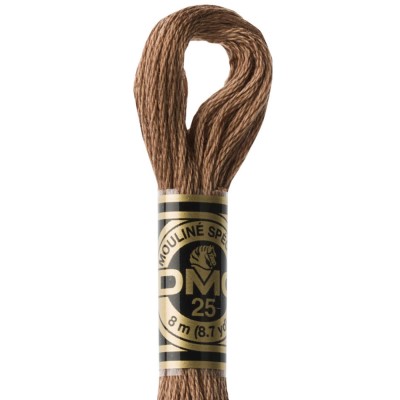 3862 Dark Mocha Beige - DMC 6-Strand Cotton Floss: Stitch-It Central
