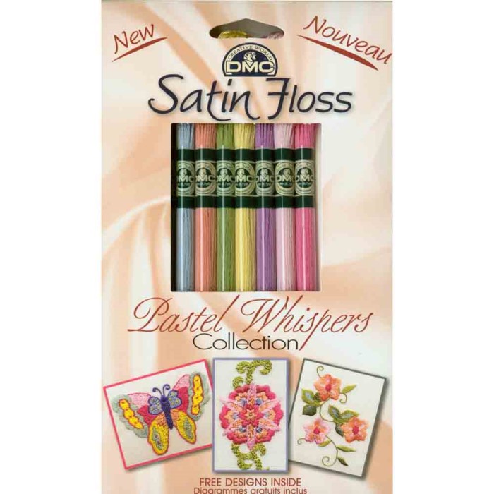 Pastel Whispers DMC Satin Floss Pack StitchIt Central