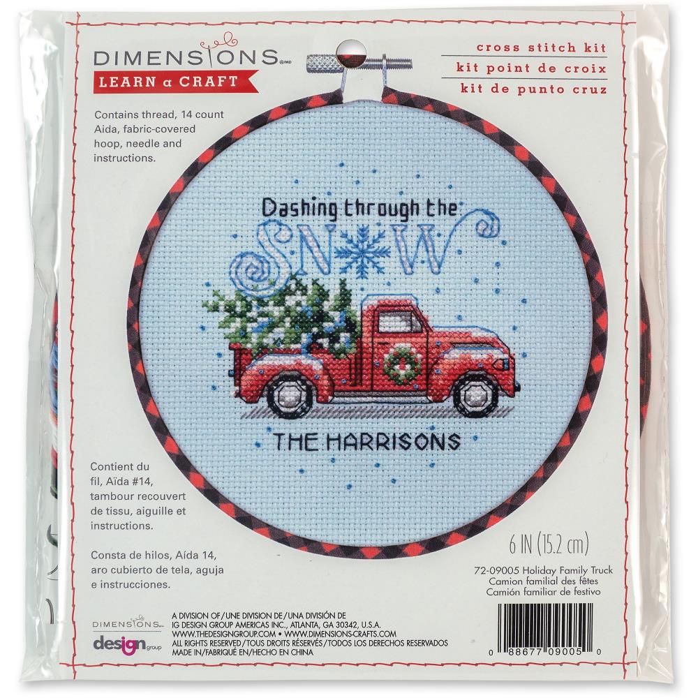 Dimensions Counted Cross Stitch Kit 5 inch X7 inch Beach Ornament 14 Count