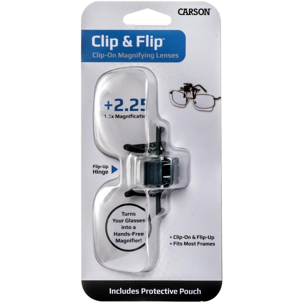 Carson Clip & Flip Magnifying Glasses StitchIt Central