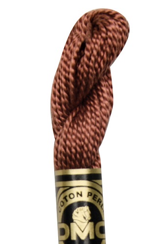 DMC Pearl Cotton Skein Size 3 16.4yd-Salmon