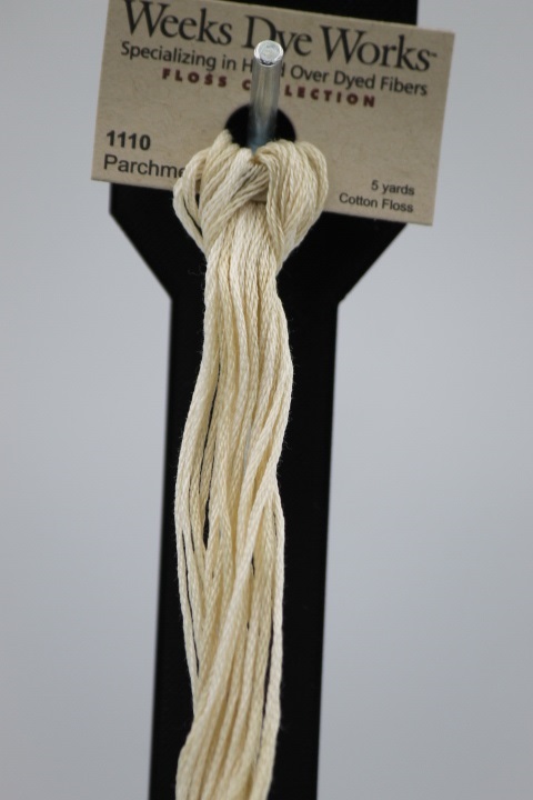 1110 Parchment - Weeks Dye Works Floss: Stitch-It Central