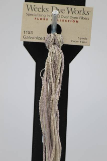 1153 Galvanized - Weeks Dye Works Floss