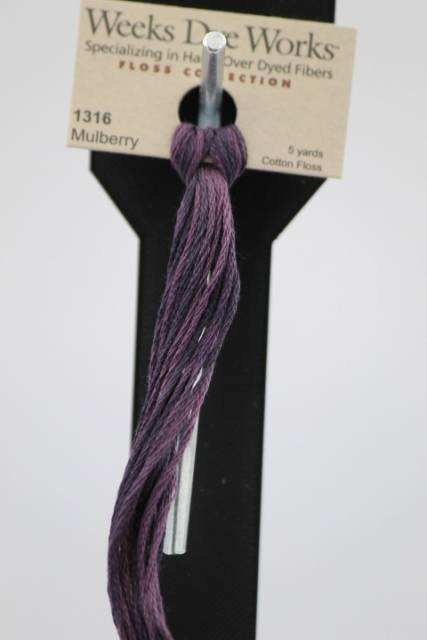 1316 Mulberry - Weeks Dye Works Floss