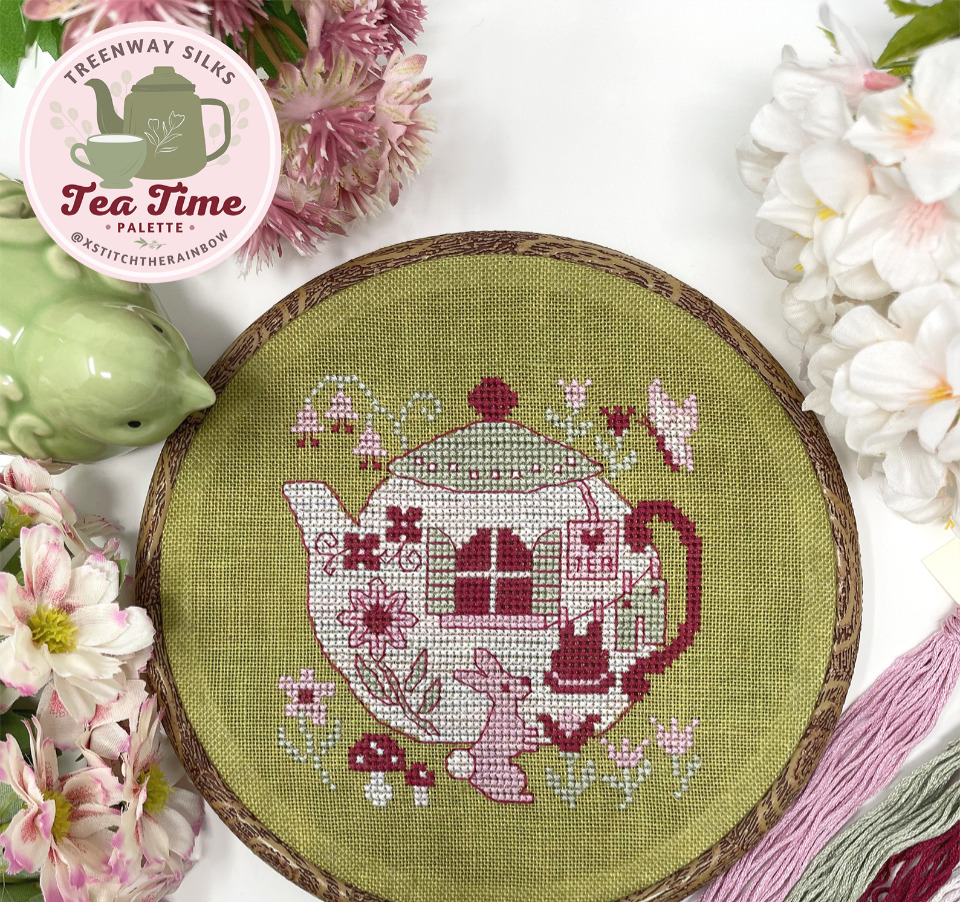 Always Time For Tea - Cross Stitch Chart: Stitch-It Central