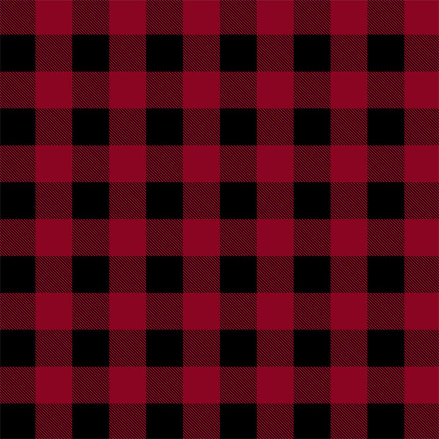 Canadian Christmas - 51869AD-1 Red Plaid - Quilting Fabric
