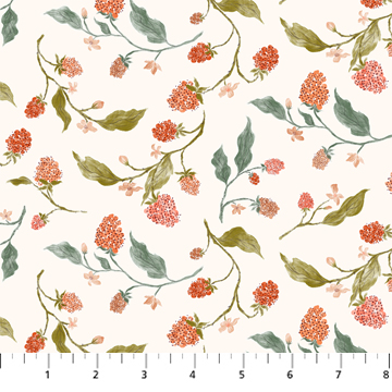 Thicket & Bramble - Berries on Cream 90746-11 - Quilting Fabric: Stitch-It  Central
