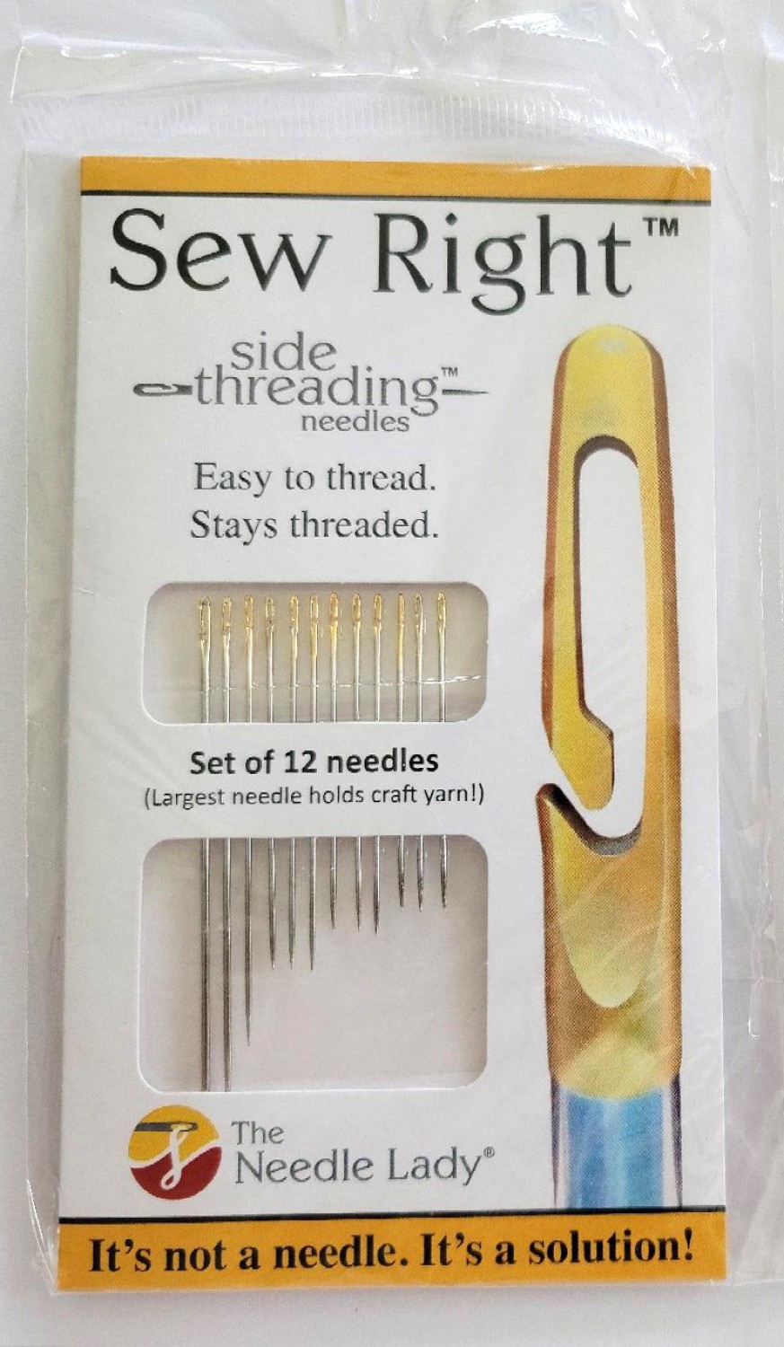 Side Threading The Needle Lady's Side Threading Needles Assorted 12pc # SEN-SR12 ...