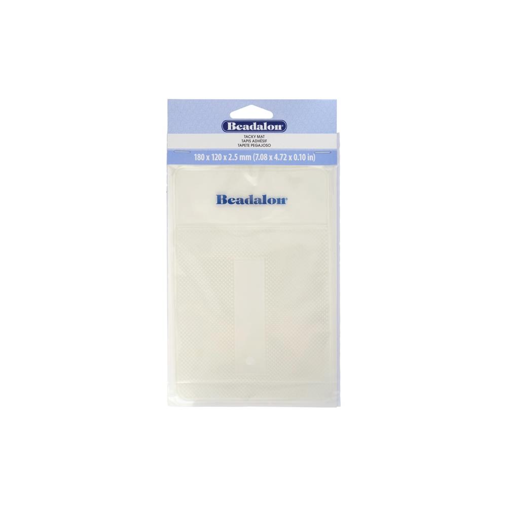 Beadalon Tacky Bead Mat 7.08"X4.72"X.10" StitchIt Central