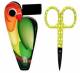 Scissors with Parrot Pouch (Assort. Colours) #TA1128