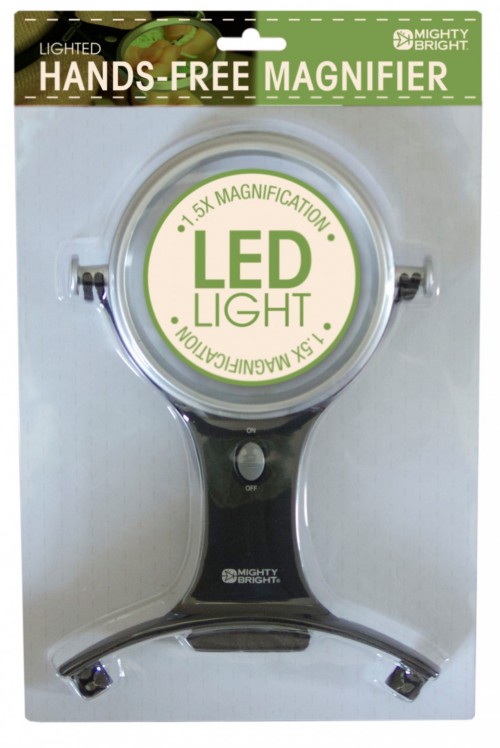 Mighty Bright Hands Free LED Magnifier
