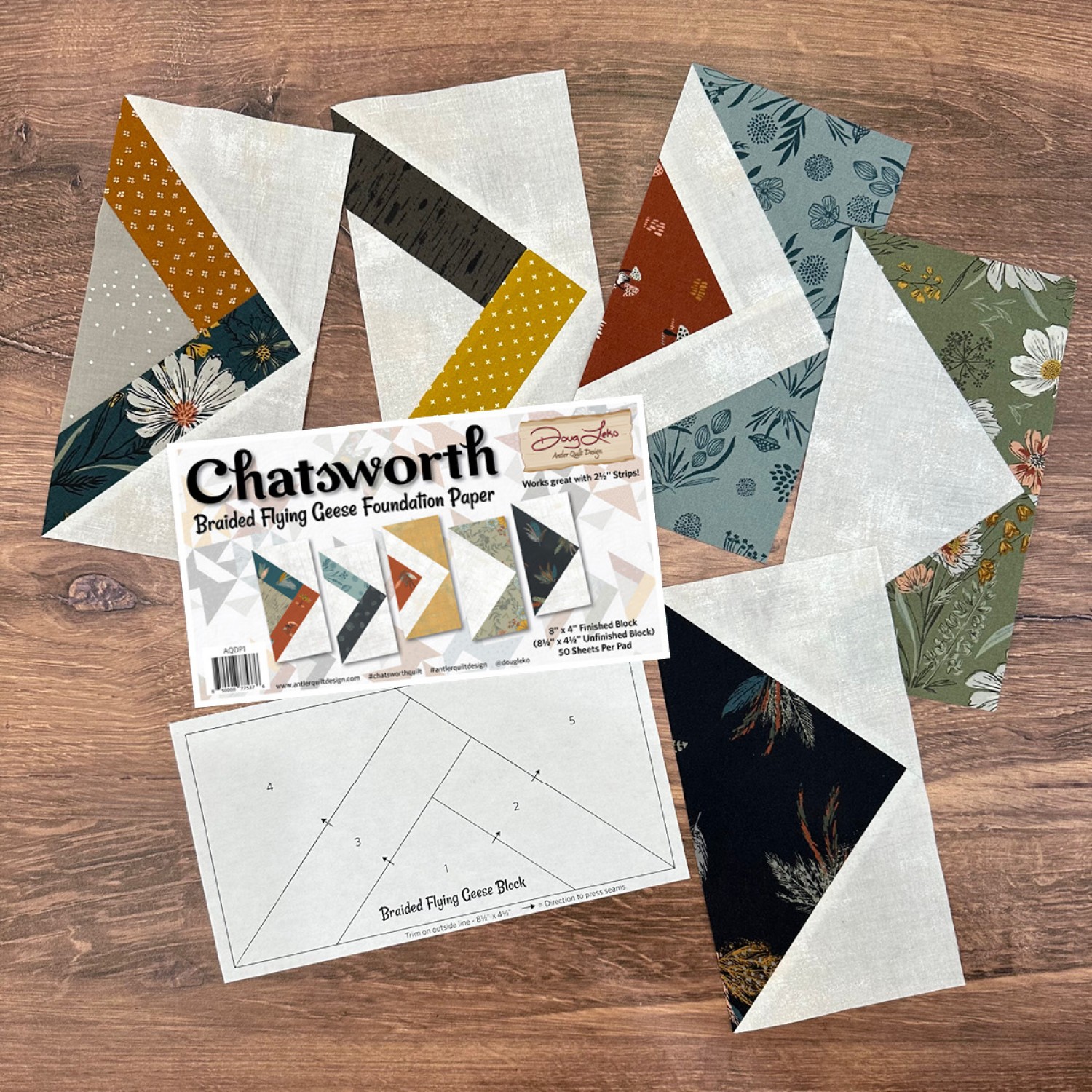 Chatsworth Paper Piecing Pad Chatsworth Paper Piecing Pad