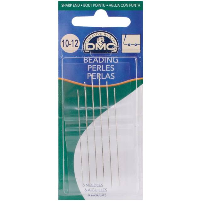 DMC Beading Hand Needles - Size 10/12 -  6/Pkg