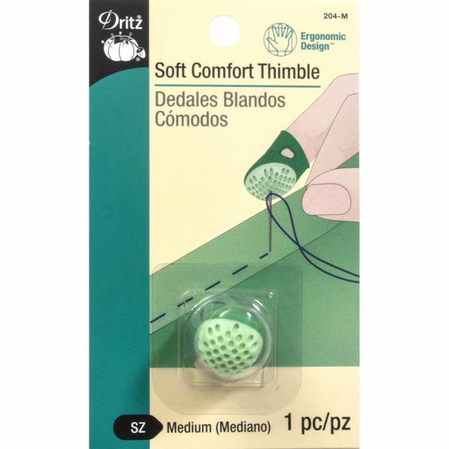 Dritz Soft Comfort Thimble Medium 204M
