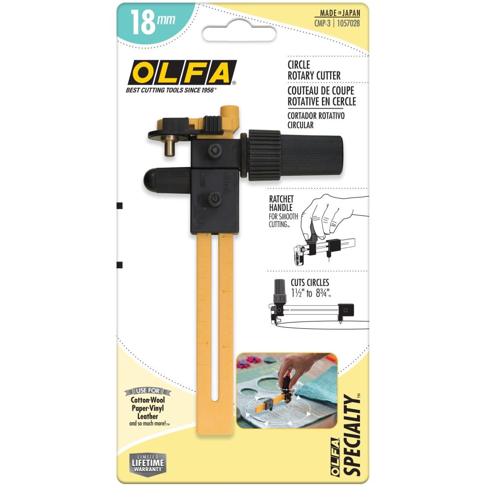 Circle Razor Olfa Rotary Circle Cutter # CMP-3: Stitch-It Central