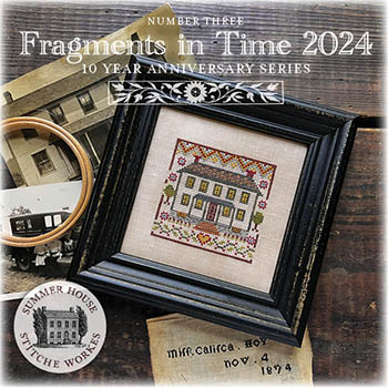 Fragments In Time 2024 - Number Three - Cross Stitch Chart: Stitch-It ...