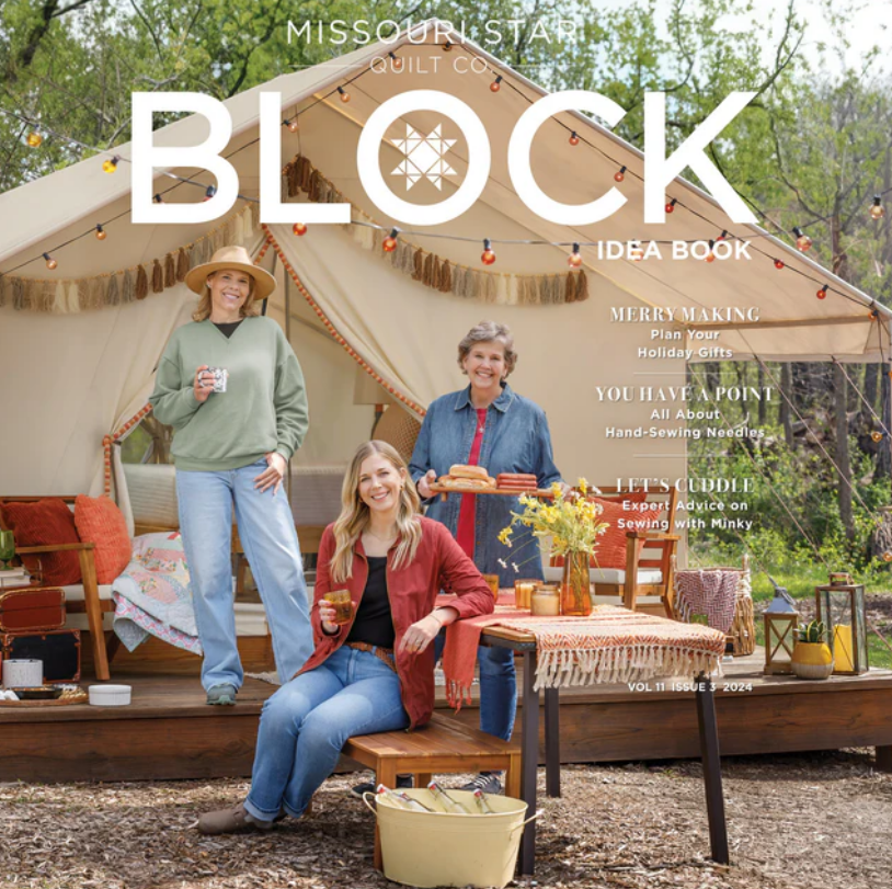 Missouri Star - BLOCK Magazine 2024 Volume 11 Issue 3: Stitch-It Central