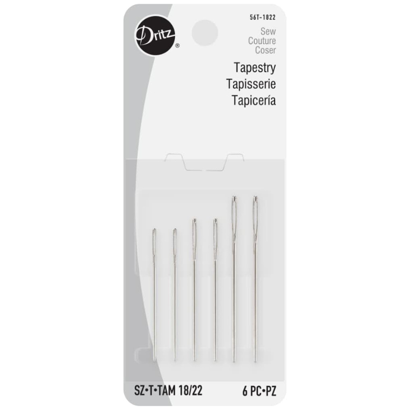 新品NEEDLES25ssDartsSweatHoodyFrenchTerryS Dritz Tapestry Hand Needles (#56T-1822) Size 18/22: Stitch-It Central