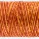 FT11 Tomato - Fruitti 12wt Variegated Egyptian Cotton Thread - 100m Mini Spool