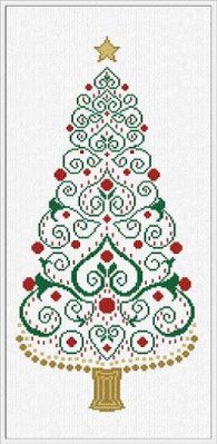 Christmas Tree Cross Stitch Chart