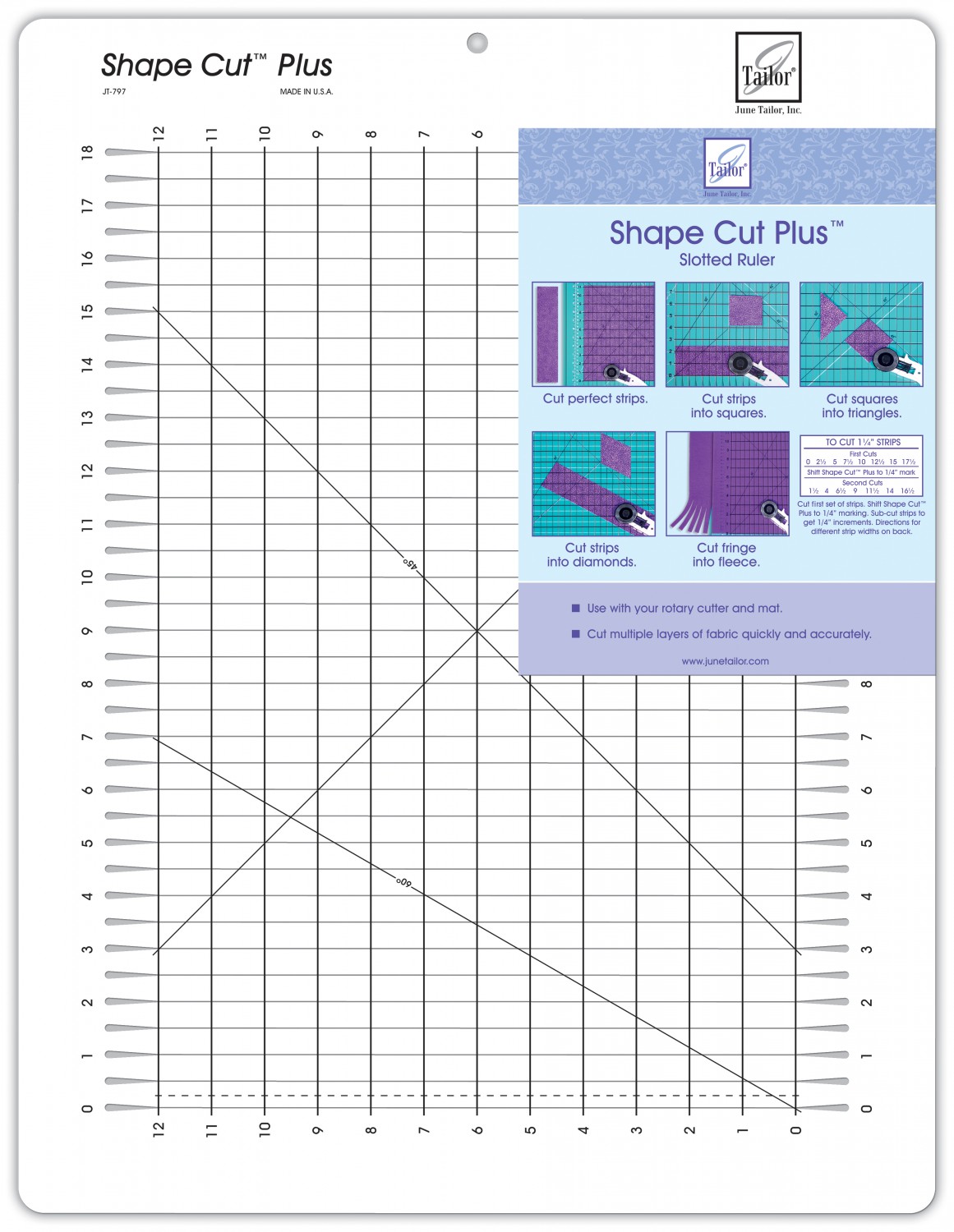 Shape Cut Plus Template # 797J: Stitch-It Central