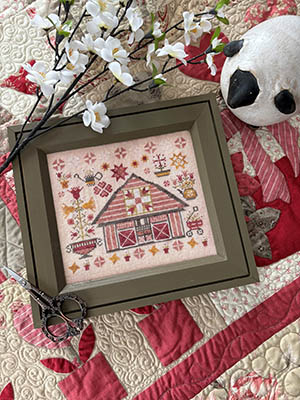 Spring Quilt Barn - Cross Stitch Chart: Stitch-It Central