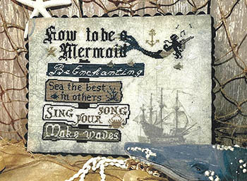 How To Be A Mermaid - Cross Stitch Chart: Stitch-It Central