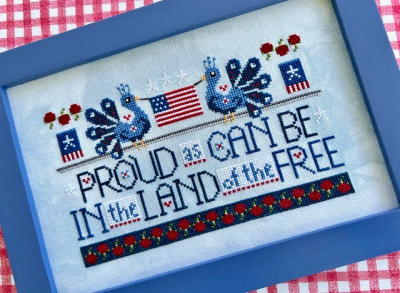 July - WordyBirds - Cross Stitch Chart: Stitch-It Central