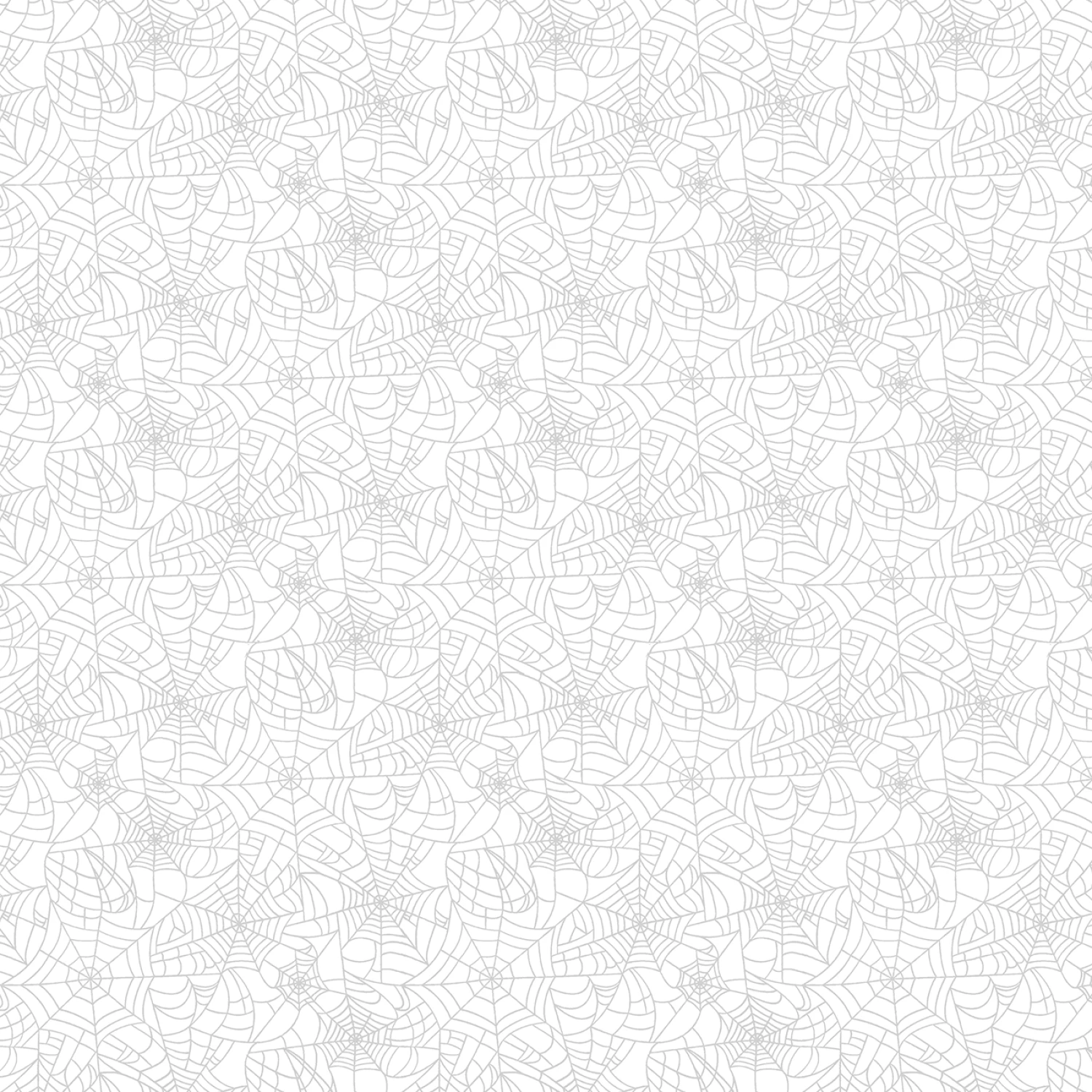 Hue Basics - White Spider Webs #C3914-WHITE - Quilting Fabric: Stitch ...