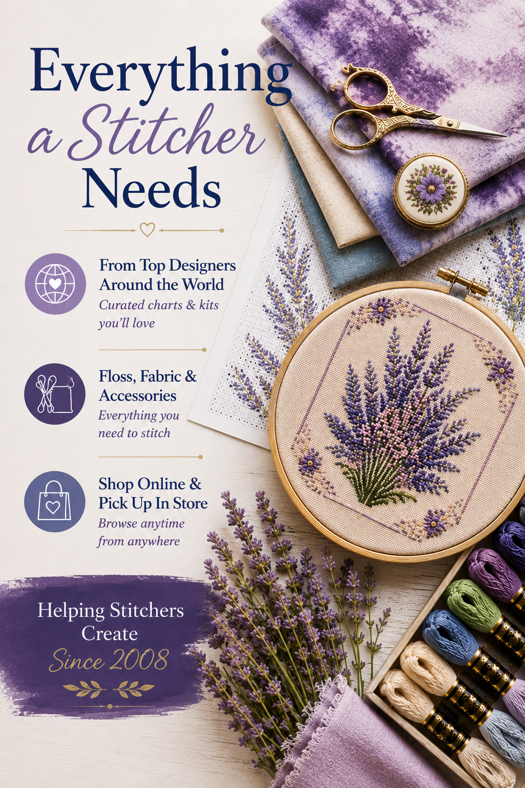 Buttons, Beads, Accessories and Finishings