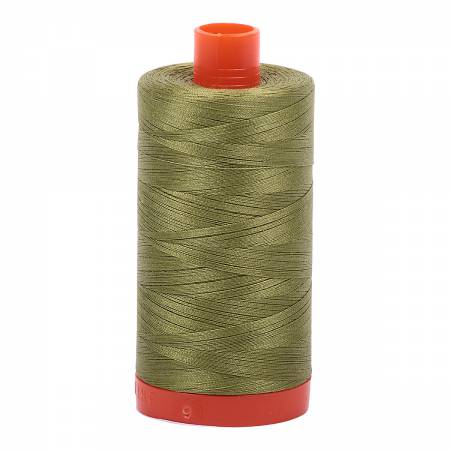 Aurifil 50 wt Cotton 5016 Olive Green