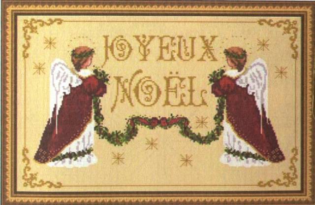 Little Christmas Angels RL06 - Cross Stitch Chart