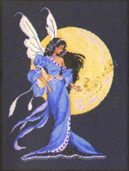 Moon Fairy Spirit RL12 - Cross Stitch Chart: Stitch-It Central