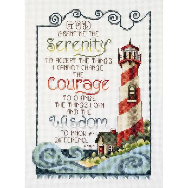 Serenity Lighthouse (14 Count) - Counted Cross Stitch Kit